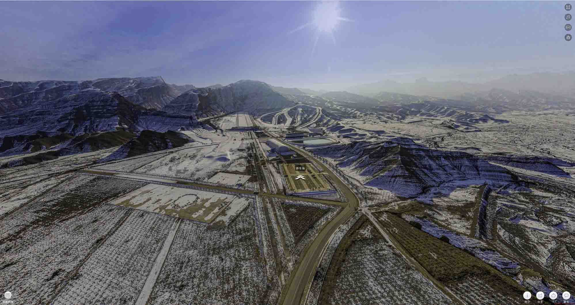 康县720全景技术：开启全方位视觉新纪元——在手绘地图中的应用探索